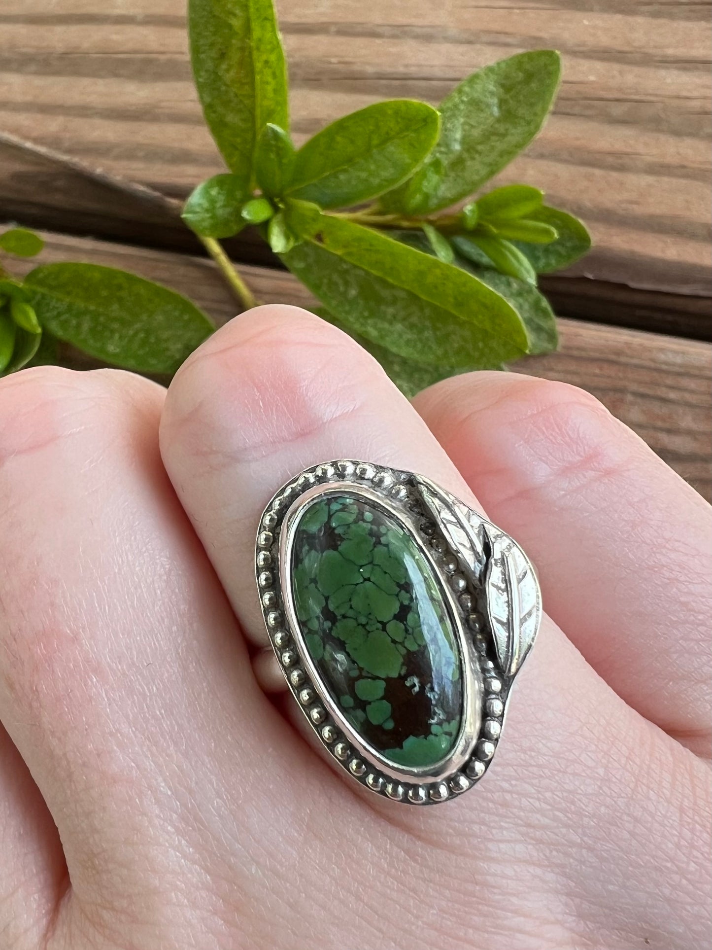 Sterling Silver and Turquoise Ring