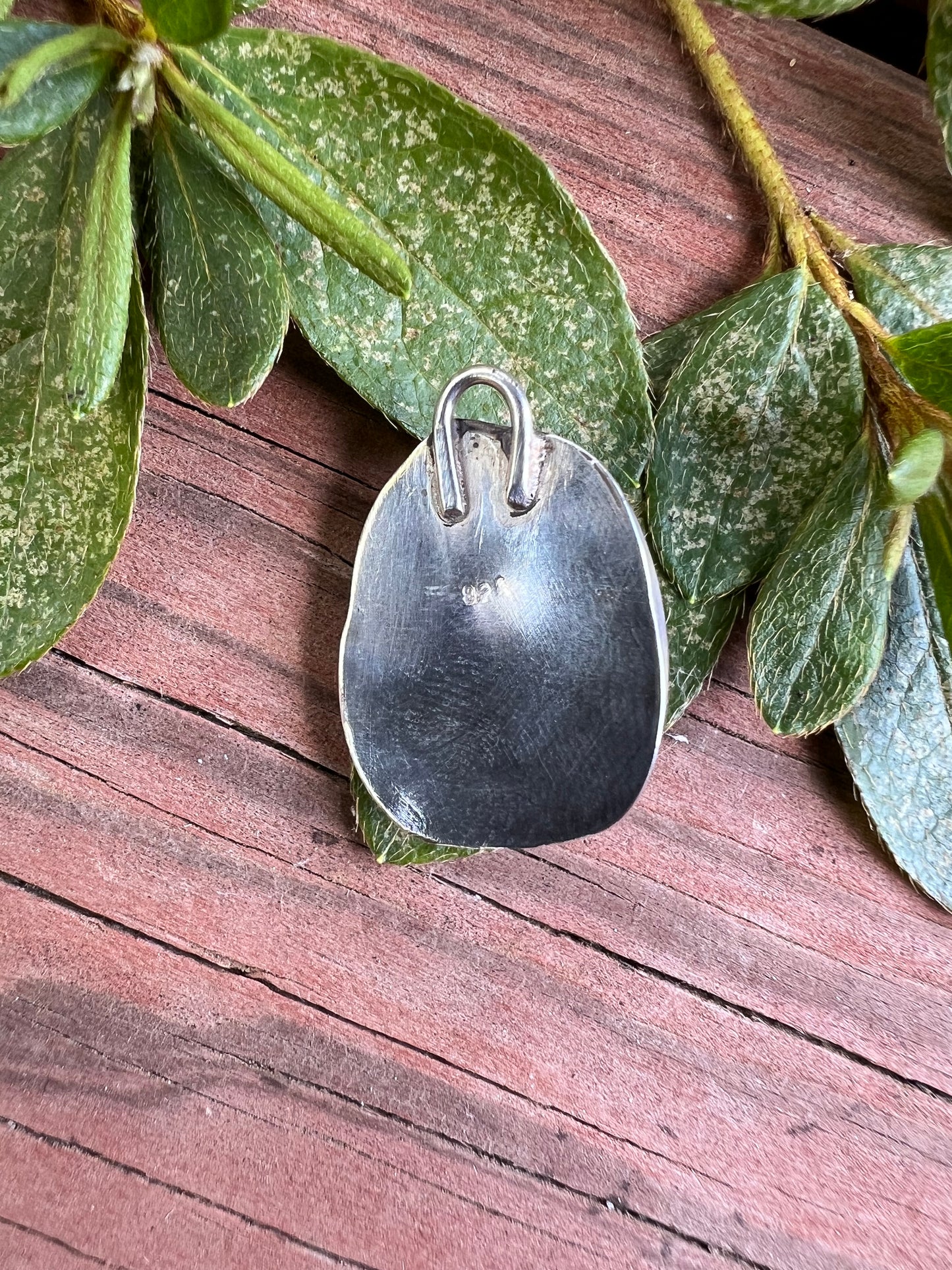 Sterling Silver and Turquoise Pendant