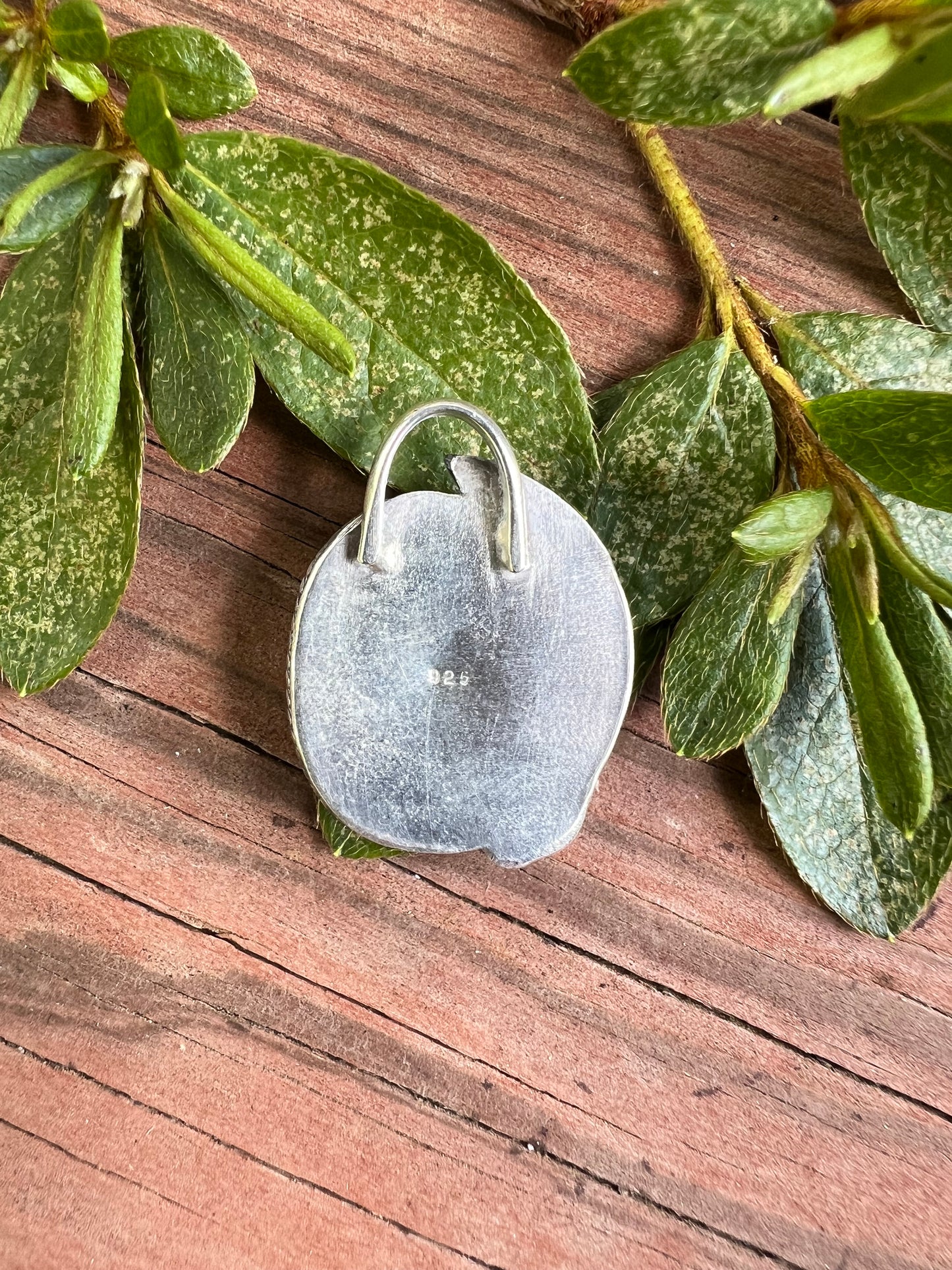 Sterling Silver and Turquoise Pendant