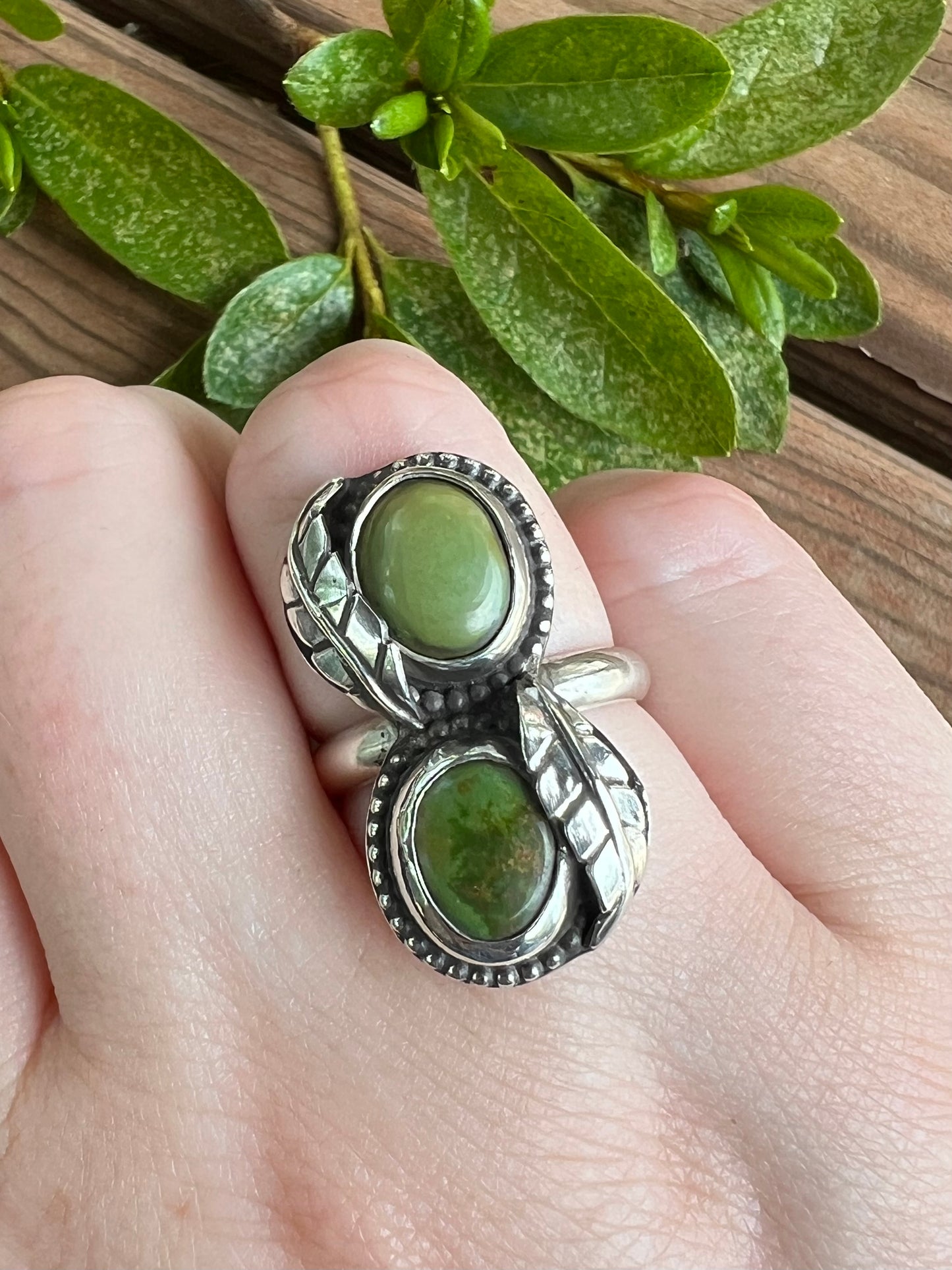 Sterling Silver and Turquoise Ring