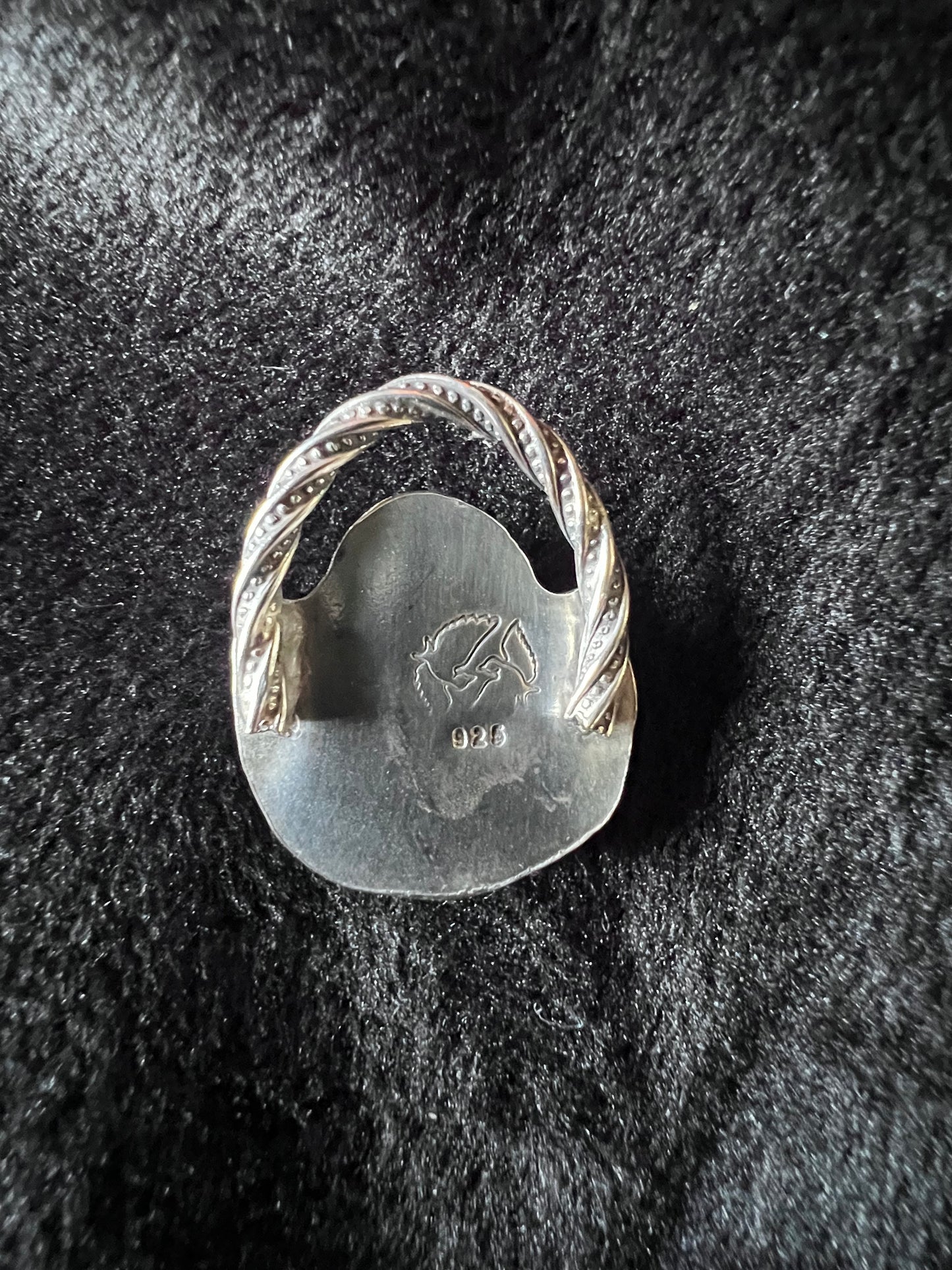 Sterling Silver and Prehnite Pendant