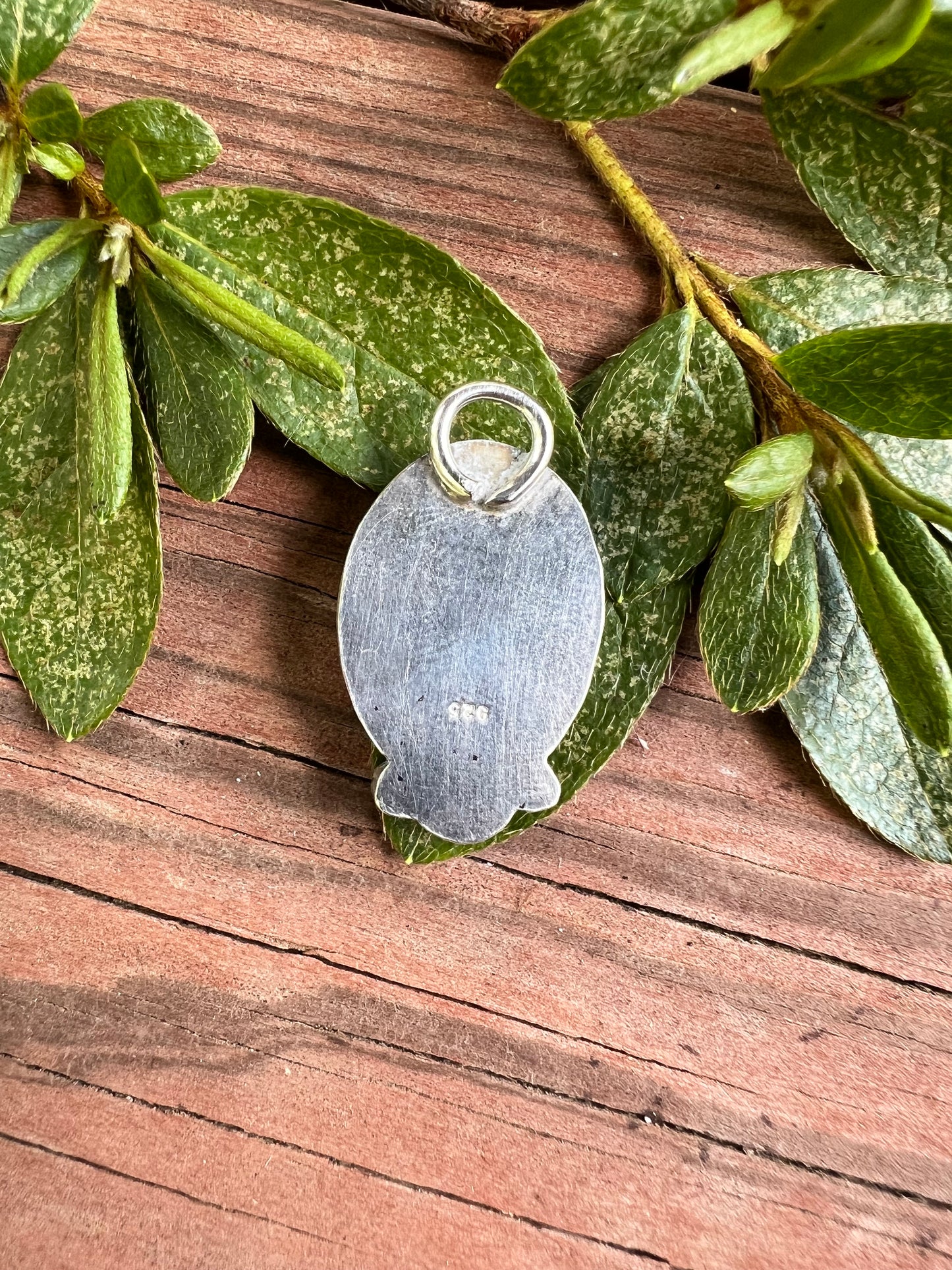 Sterling Silver and Turquoise Pendant