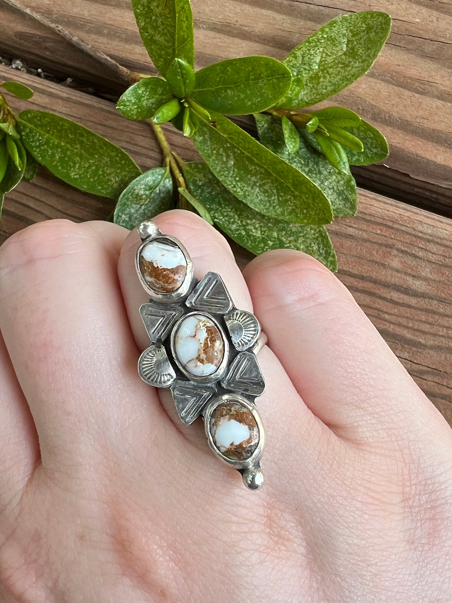Sterling Silver and Turquoise Ring