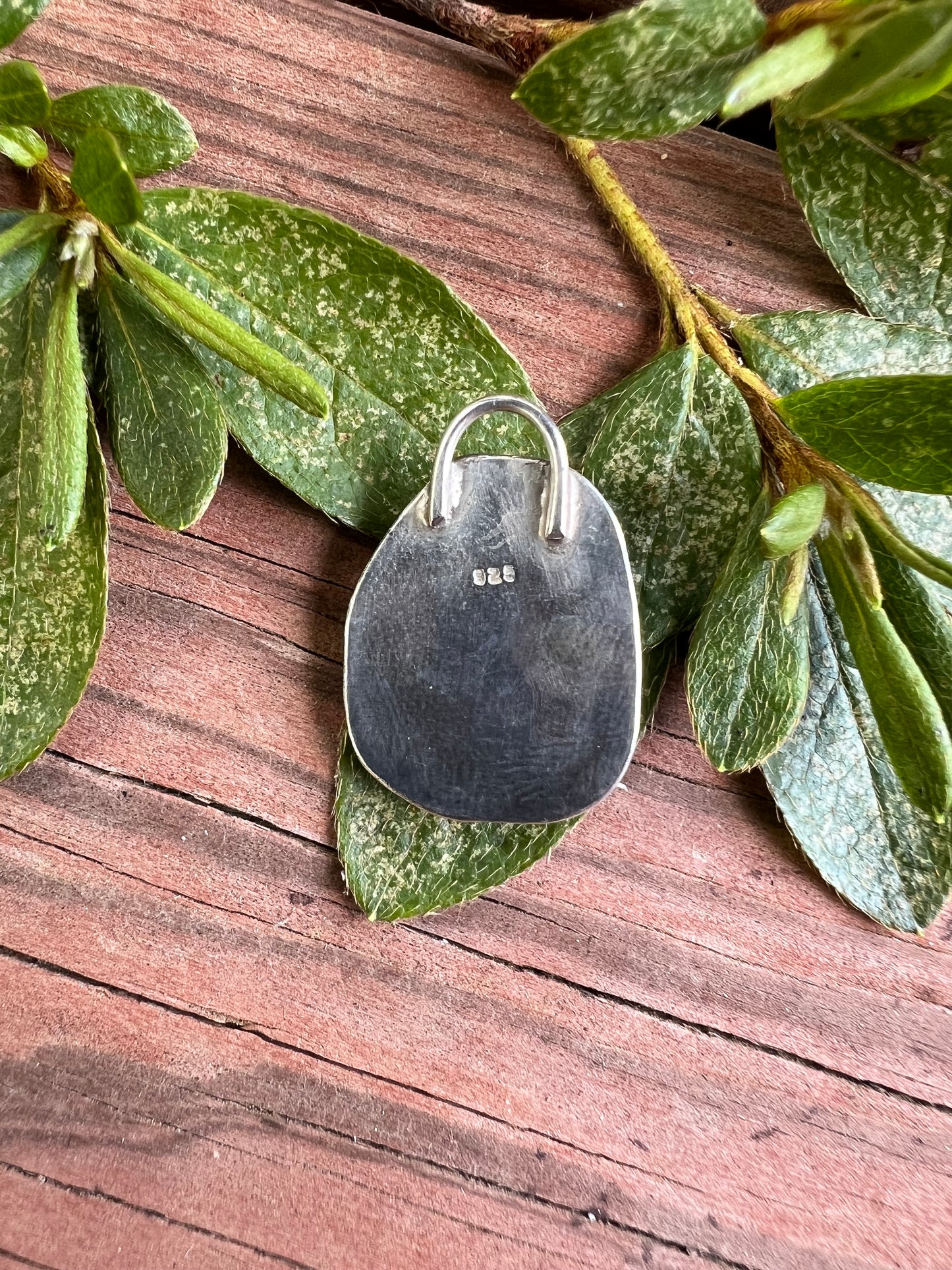 Sterling Silver and Turquiose Pendant