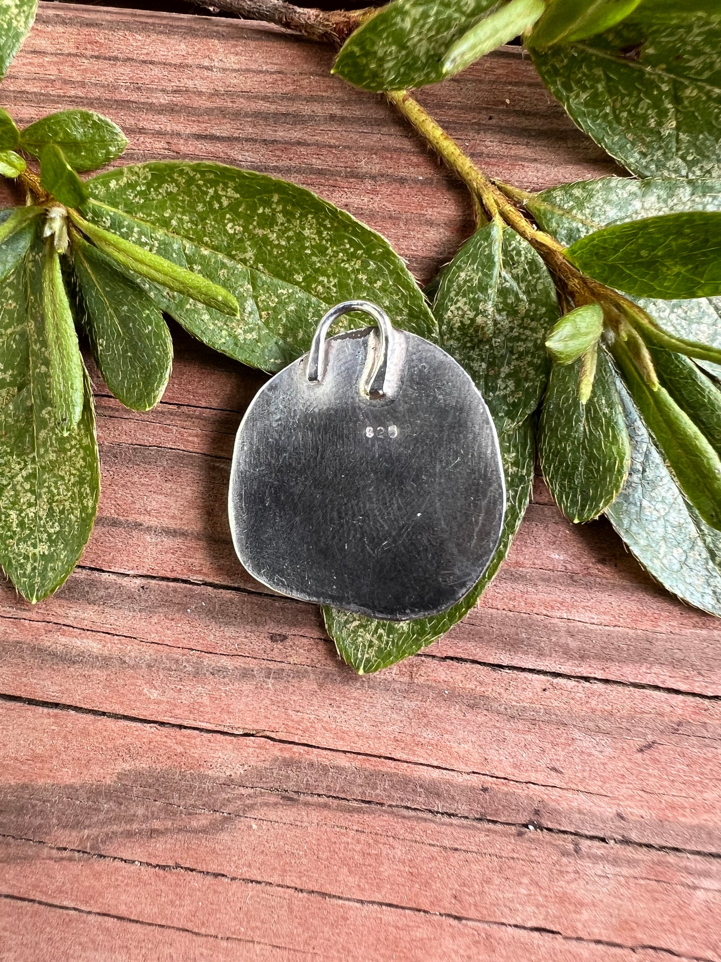 Sterling Silver and Turquoise Pendant