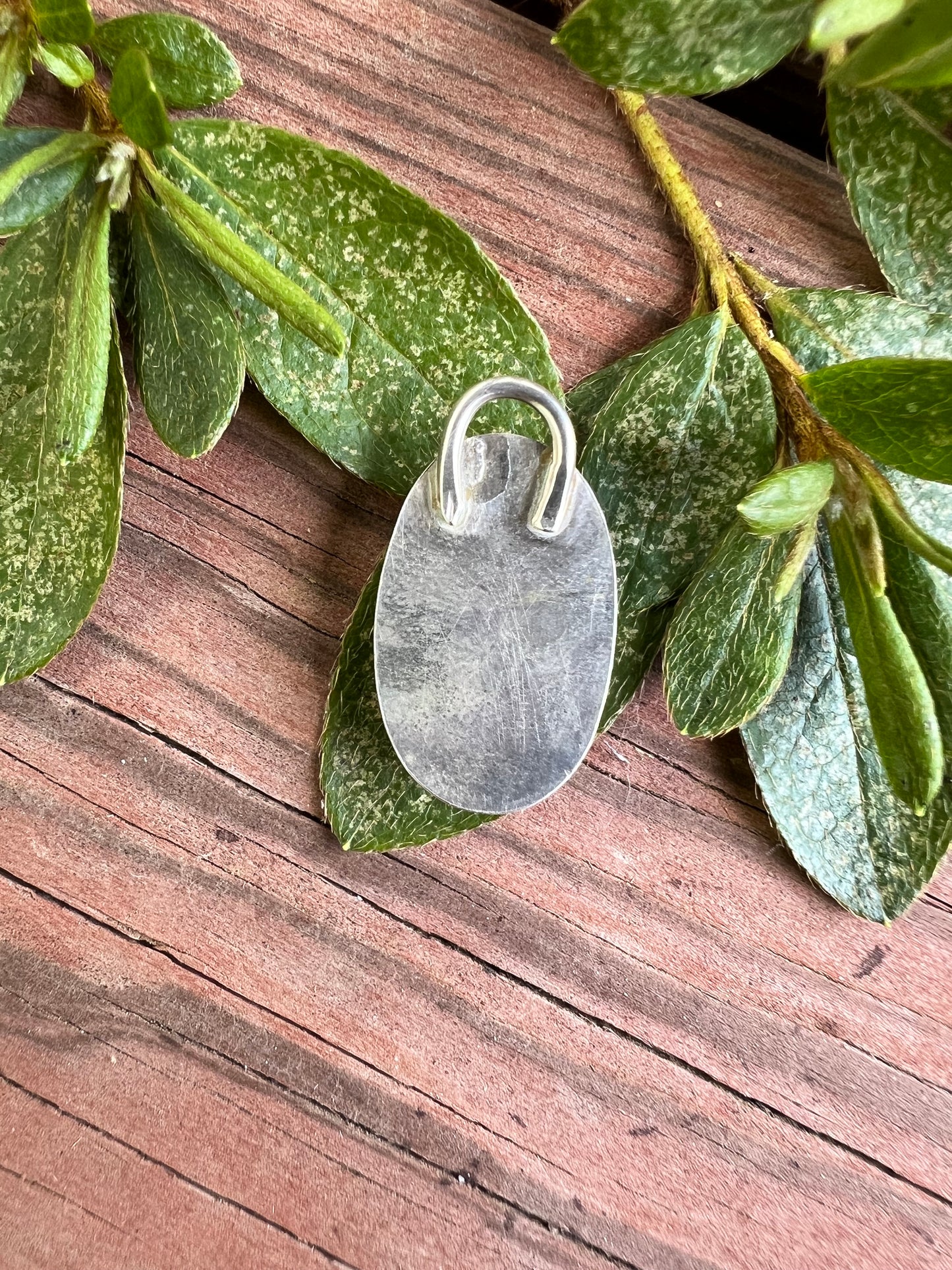 Sterling Silver and Turquoise Pendant