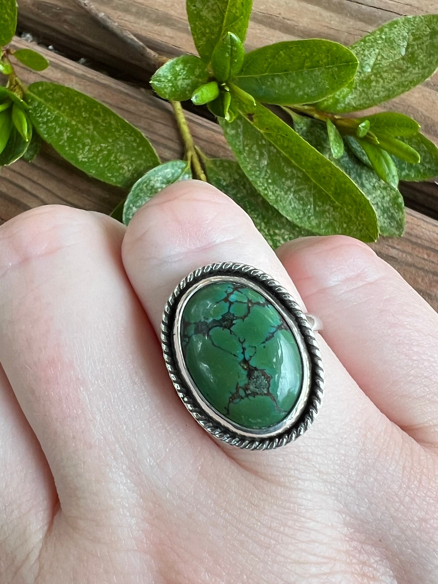 Sterling Silver and Turquoise Ring