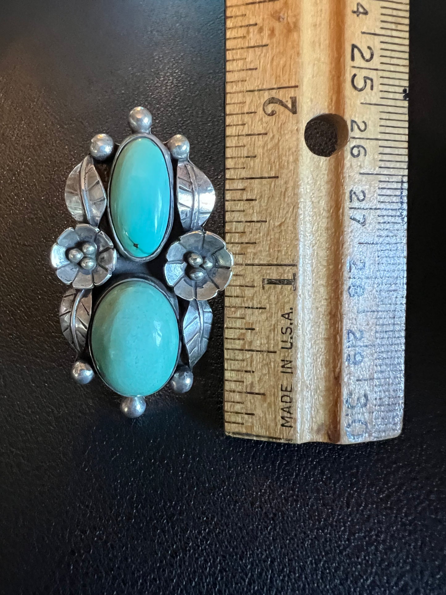 Sterling Silver and Turquoise Ring