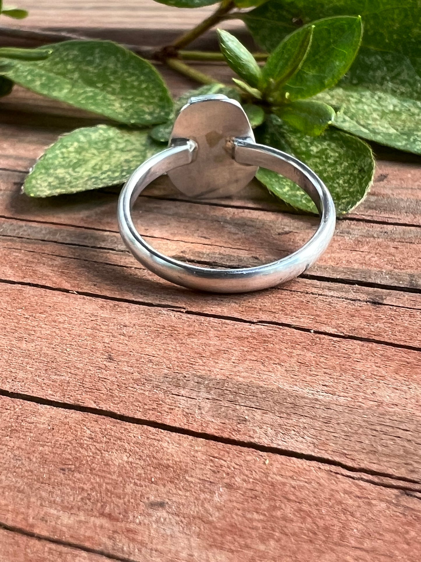 Sterling Silver and Black Onyx Coffin Ring