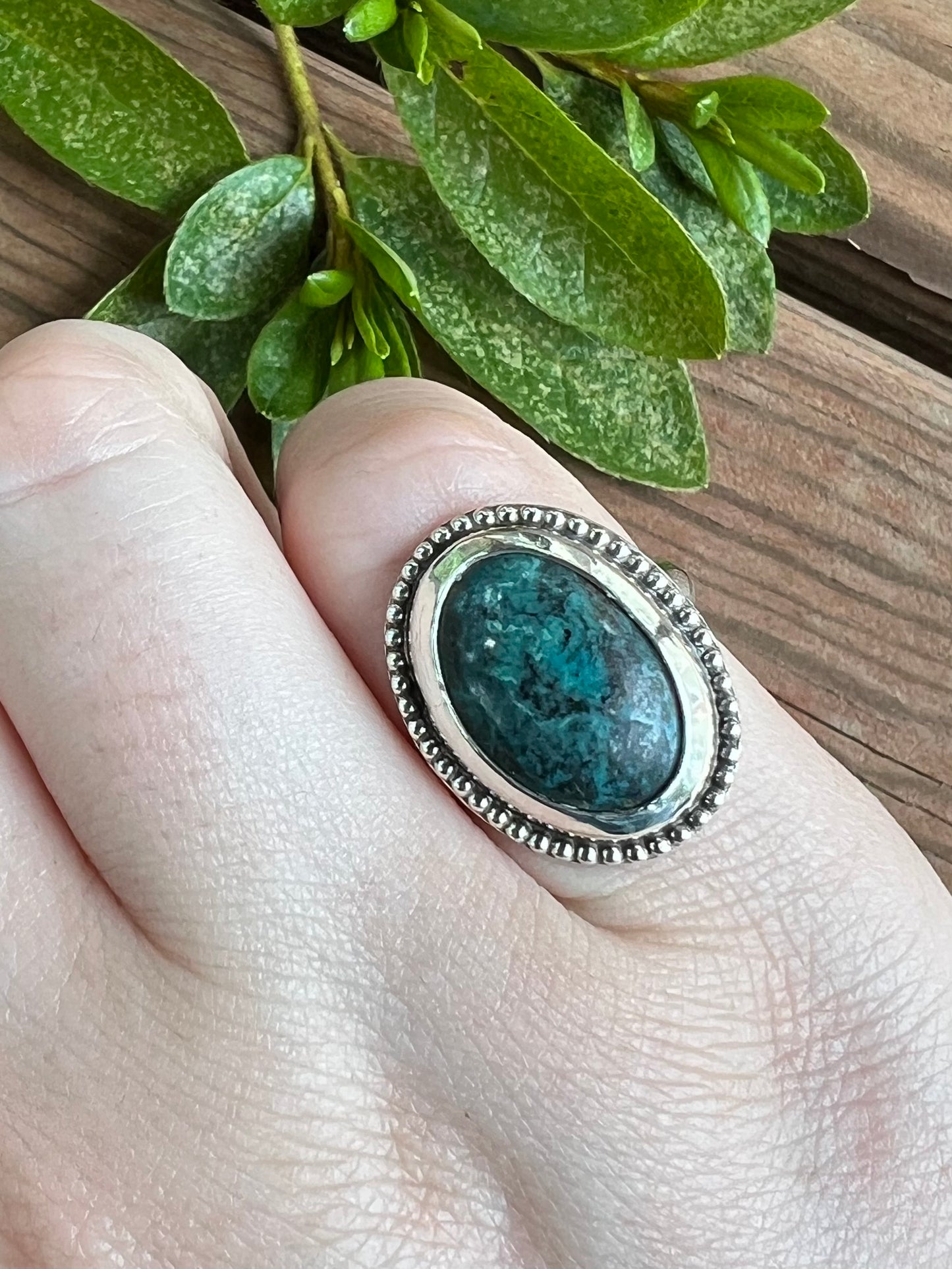 Sterling Silver and Turquoise Ring
