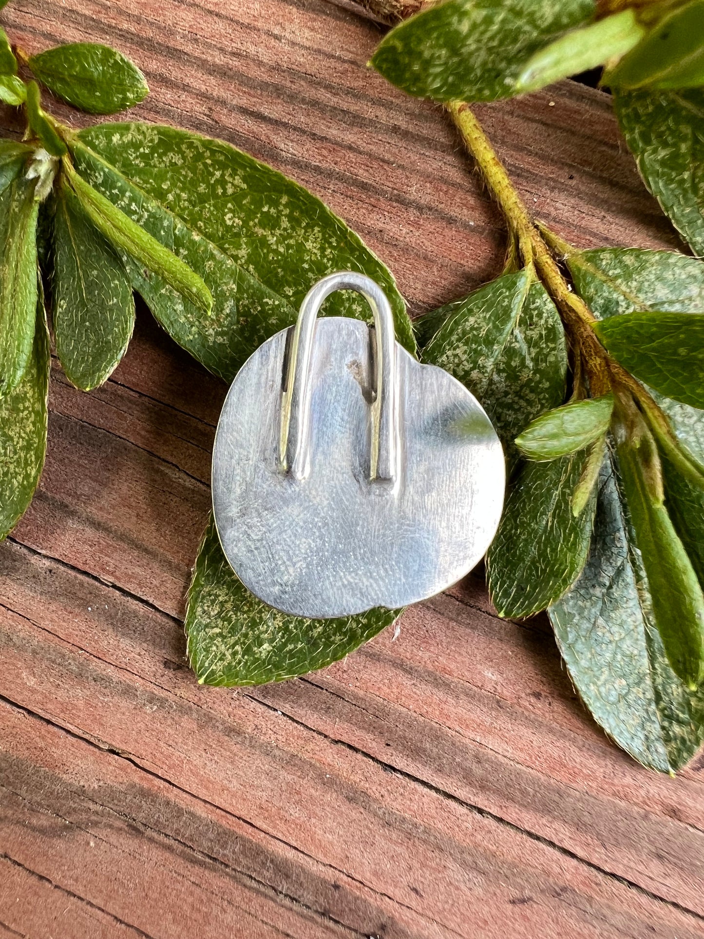 Sterling Silver and Turquoise Pendant