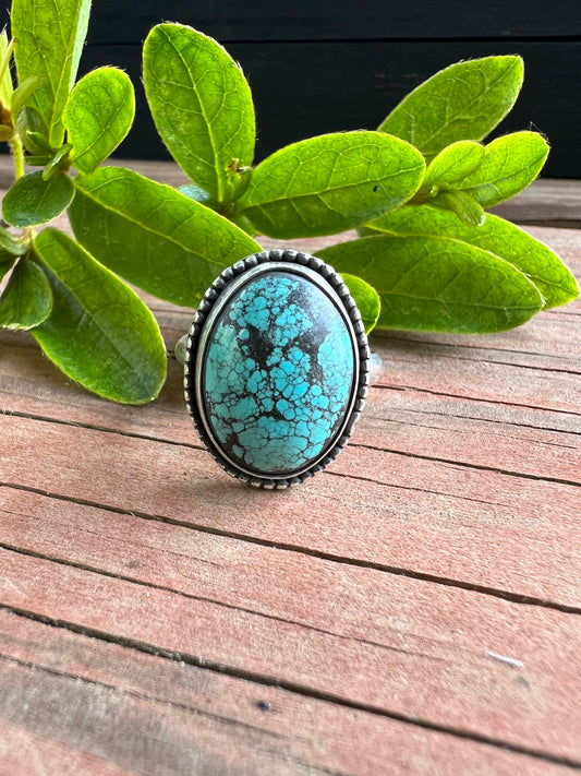 Sterling Silver and Turquoise Ring