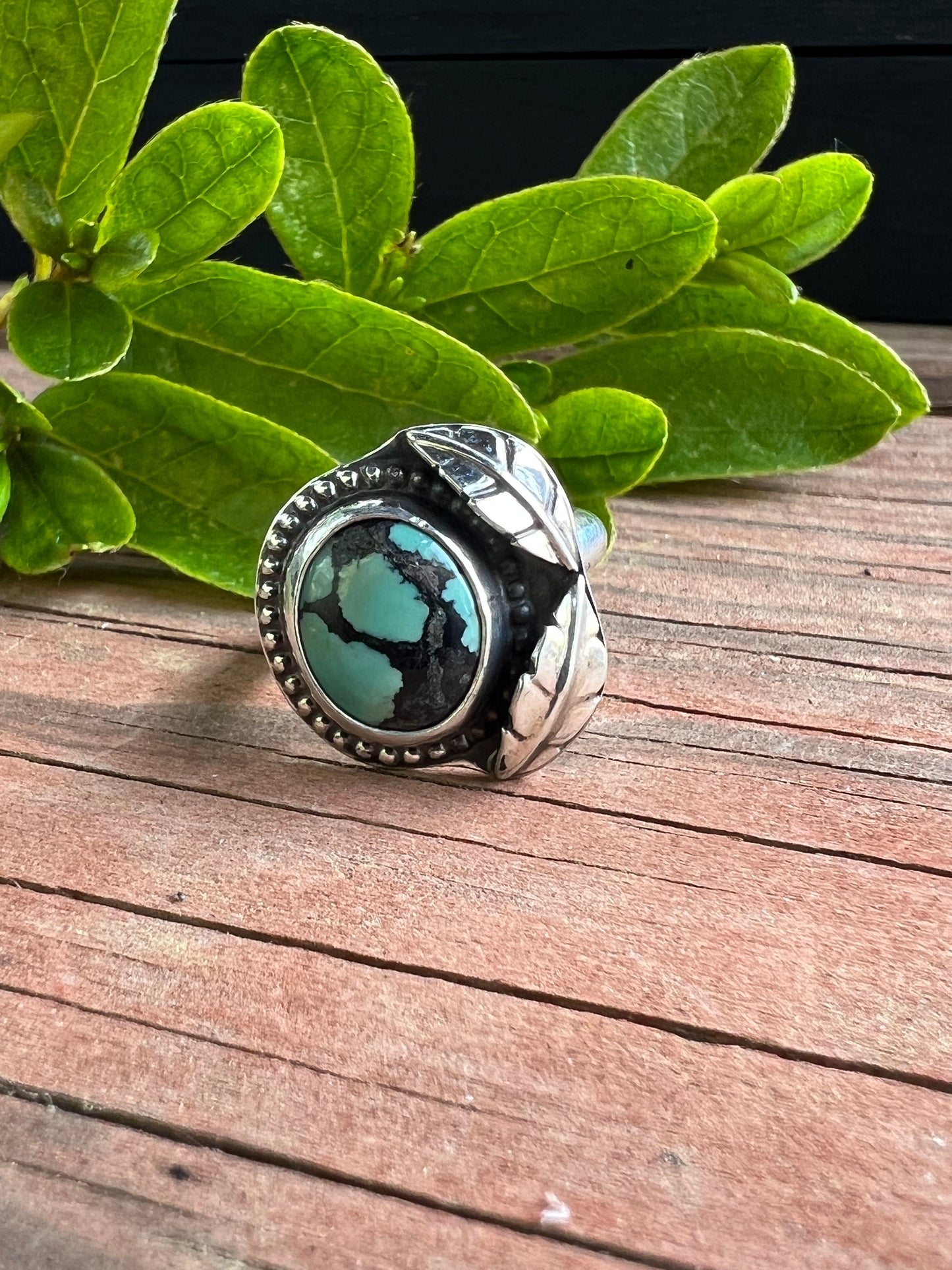 Sterling Silver and Turquoise Ring