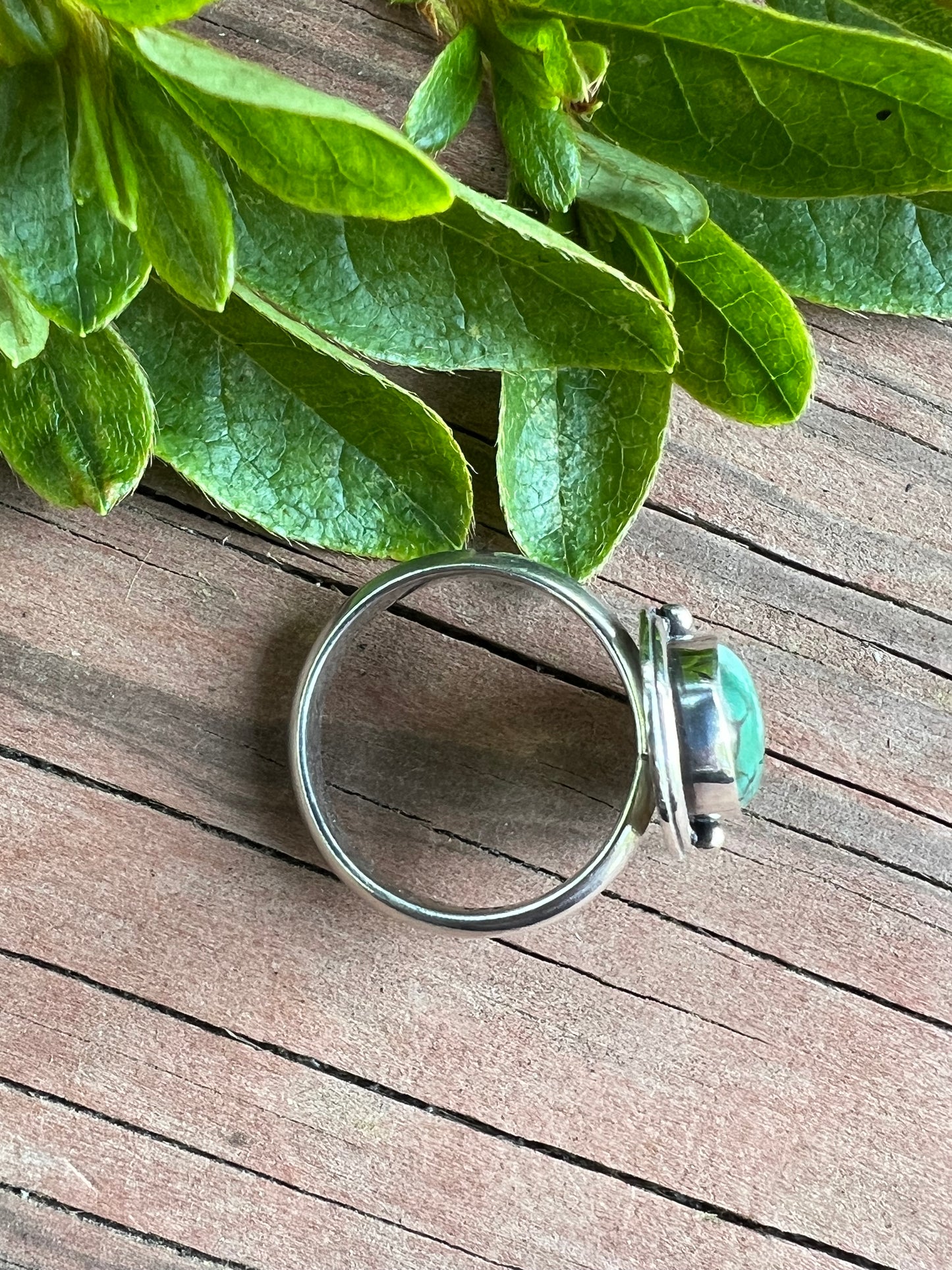 Sterling Silver and Turquoise Ring