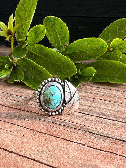 Sterling Silver and Turquoise Ring