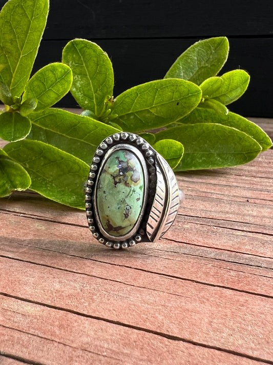 Sterling Silver and Turquoise Ring