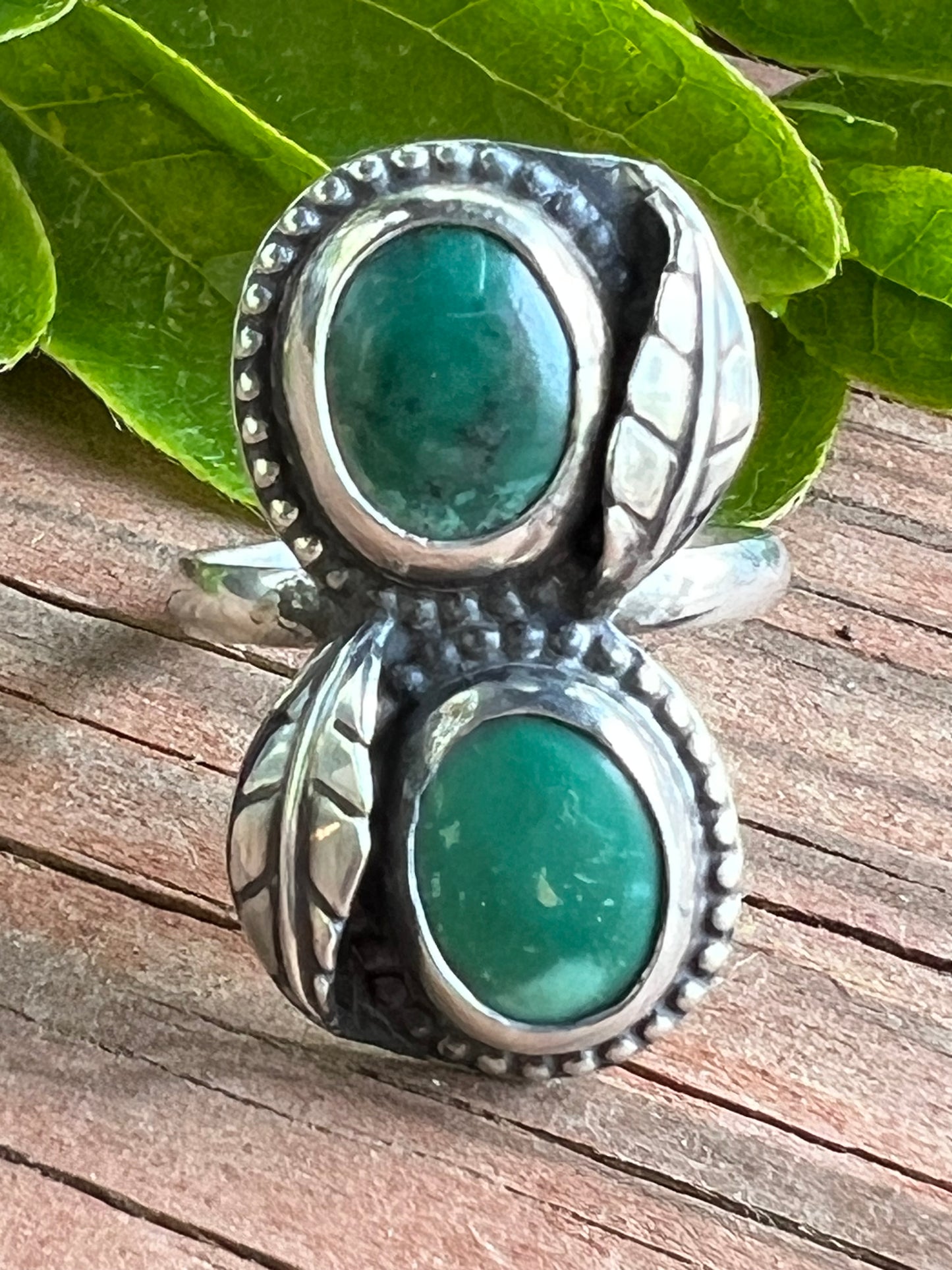 Sterling Silver and Turquoise Ring