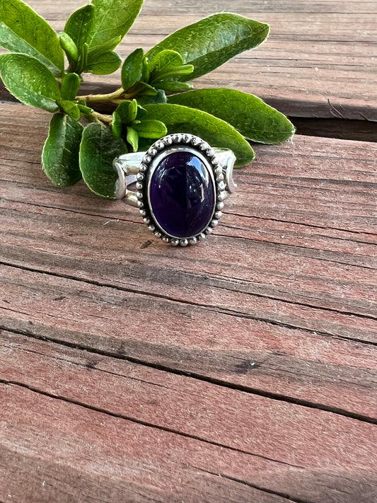 Sterling Silver and Amethyst Ring