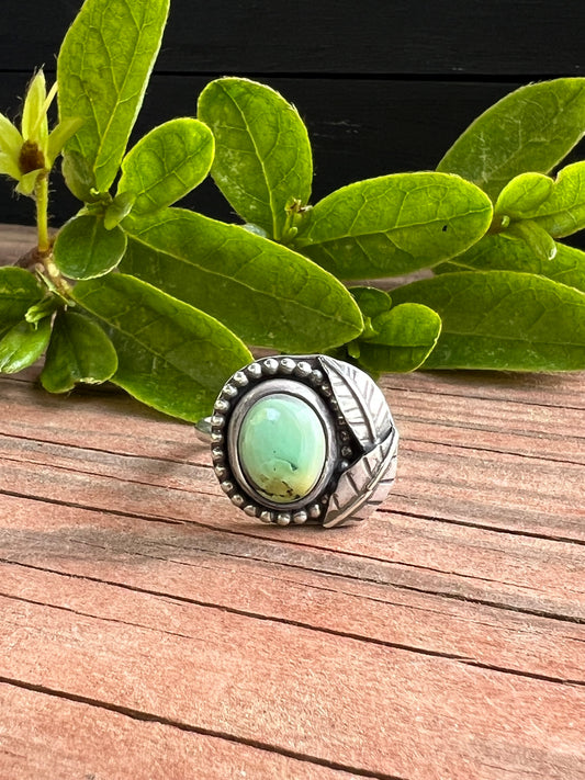 Sterling Silver and Turquoise Ring