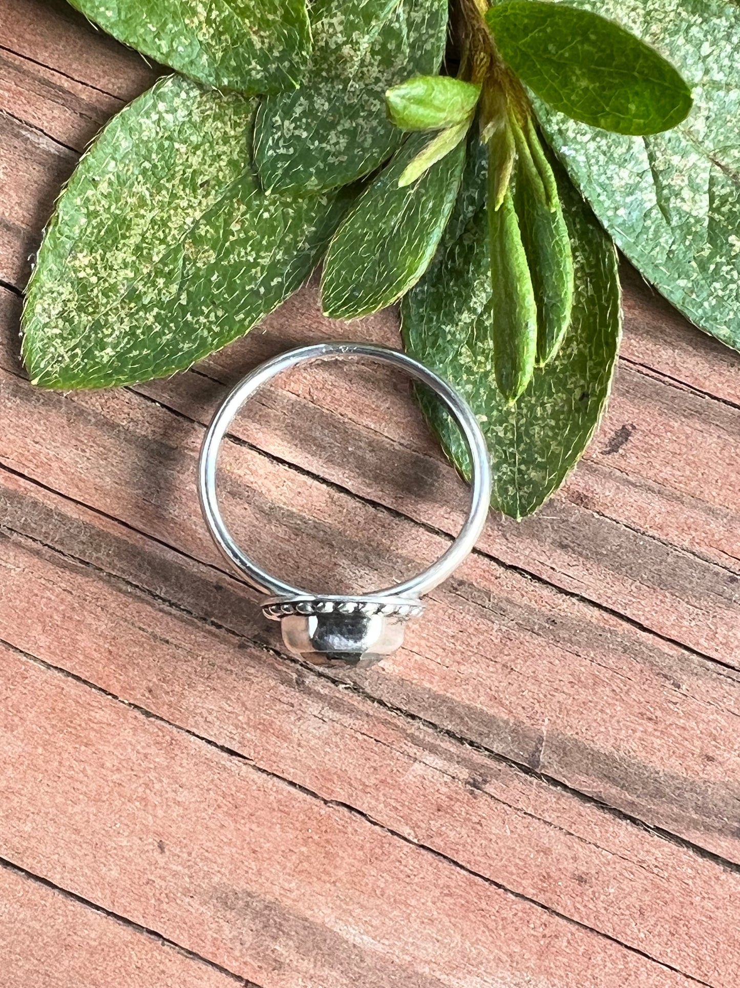 Sterling Silver and Pyrite Coffin Ring