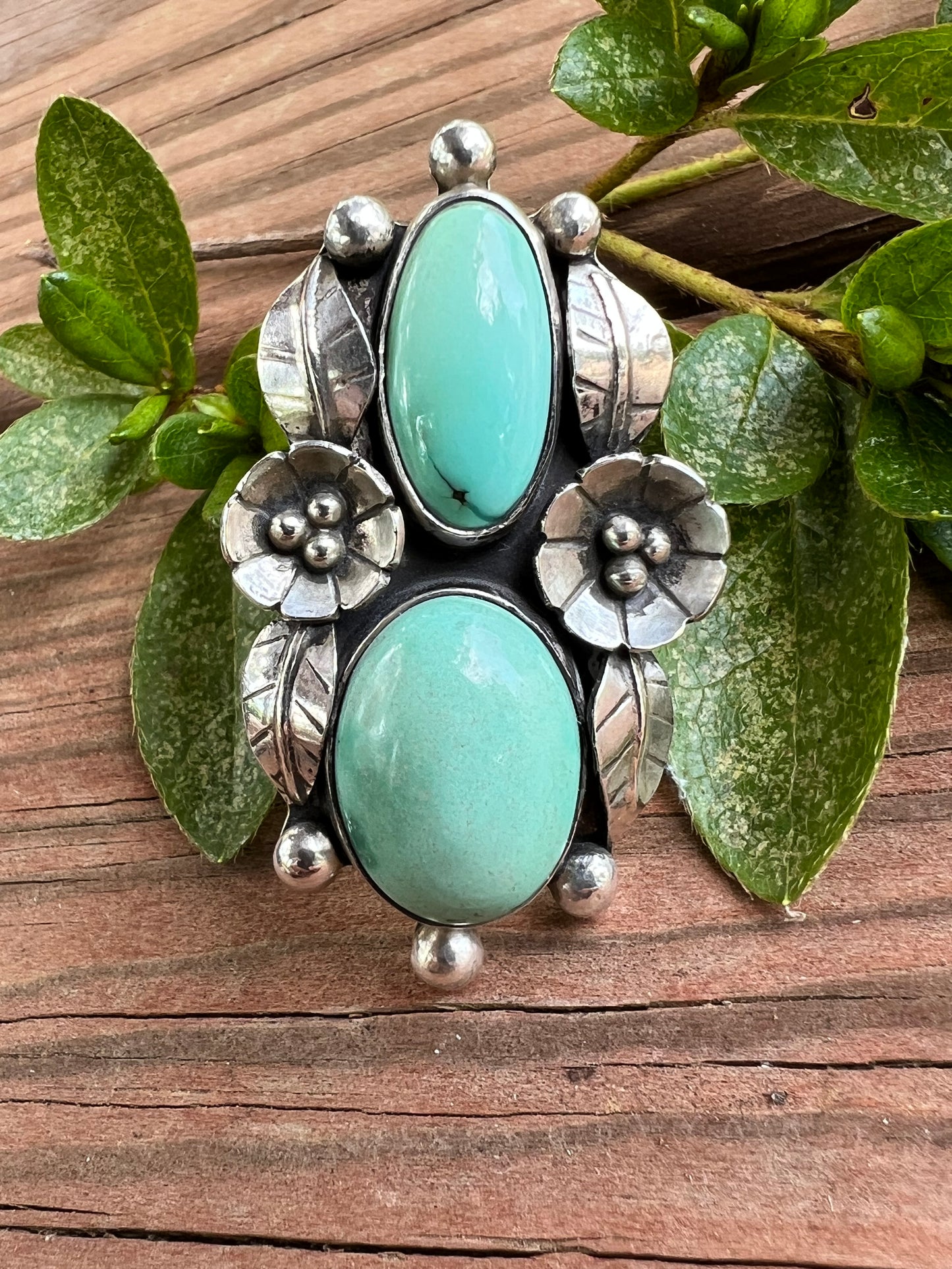 Sterling Silver and Turquoise Ring