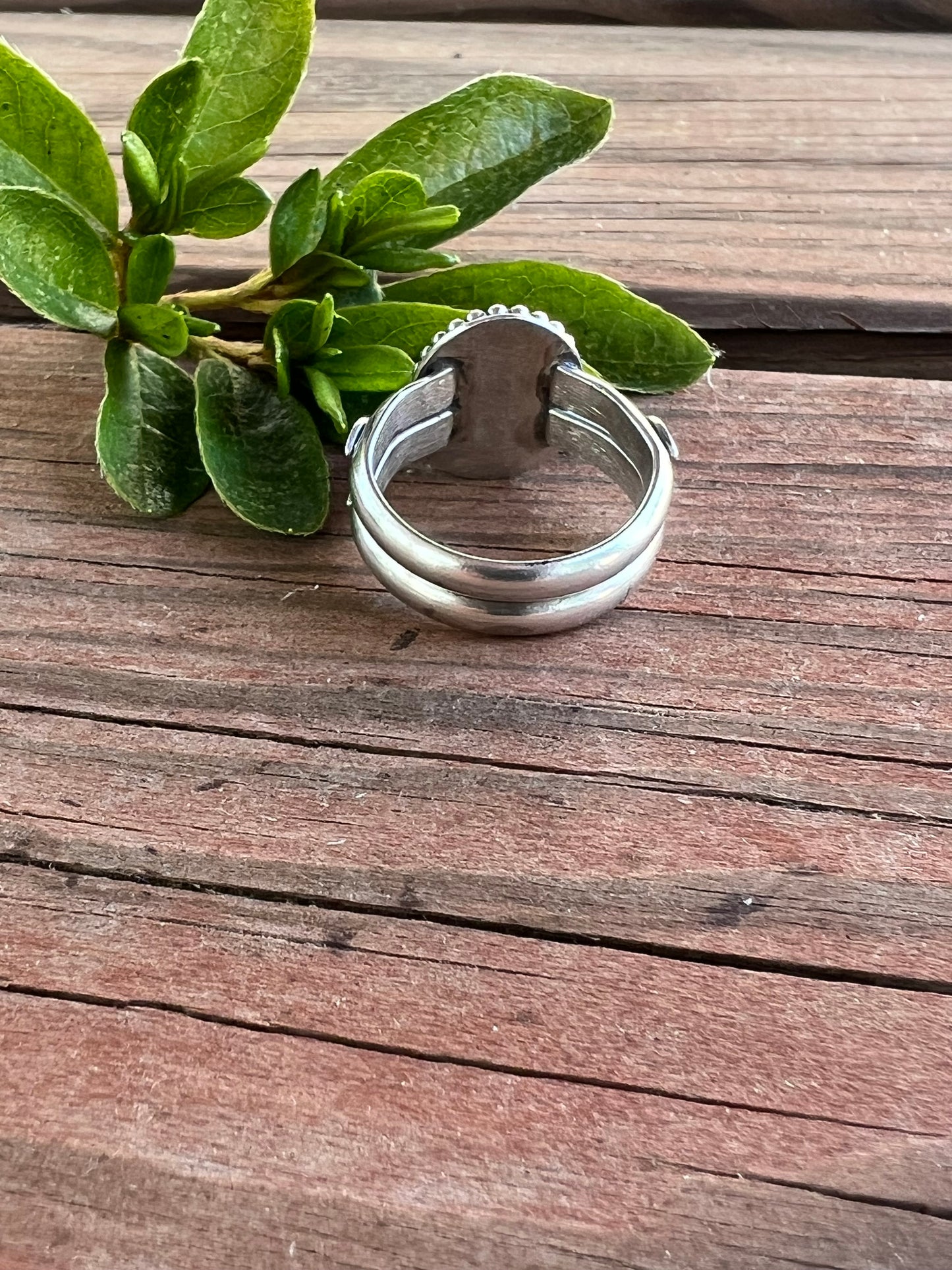 Sterling Silver and Black Onyx Ring