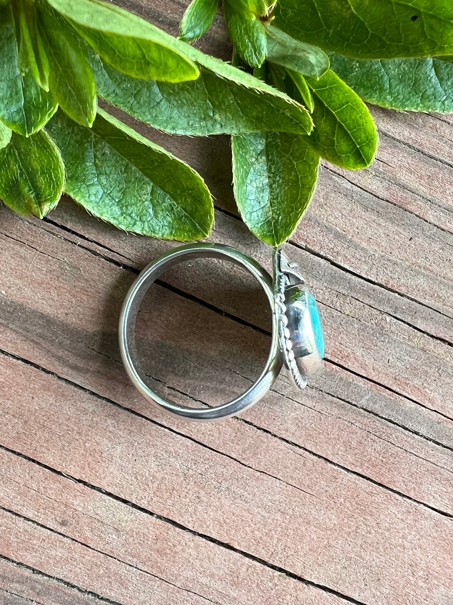 Sterling Silver and Turquoise Ring