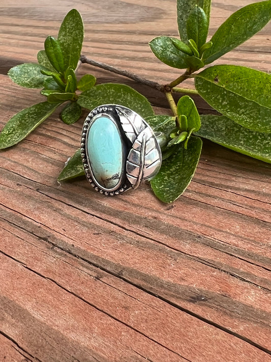 Sterling Silver and Turquoise Ring