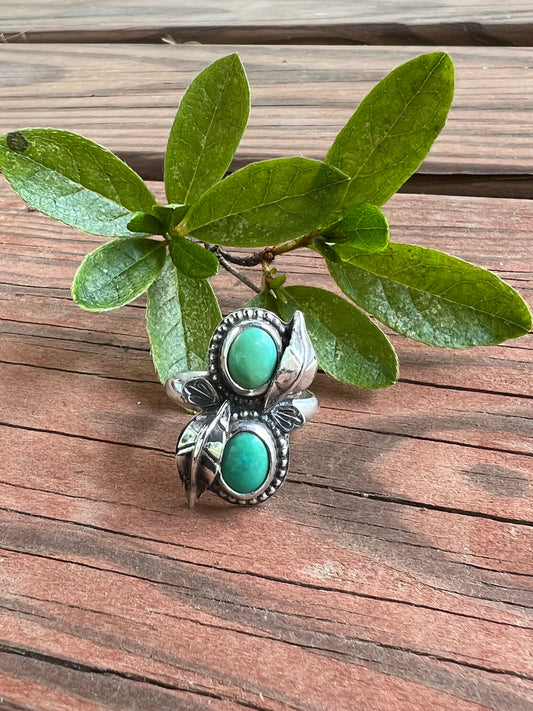 Sterling Silver and Turquoise Ring