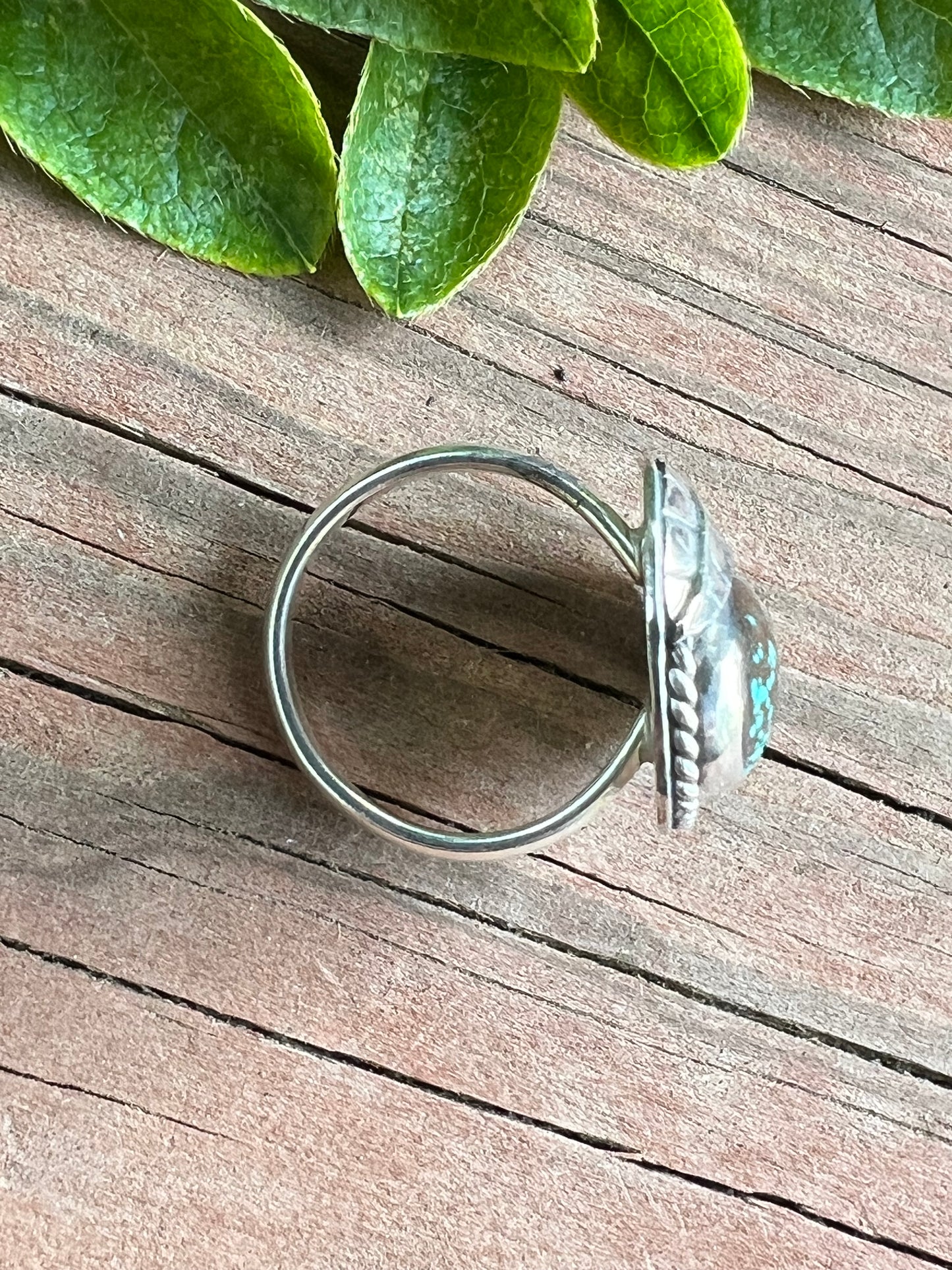 Sterling Silver and Turquoise Ring