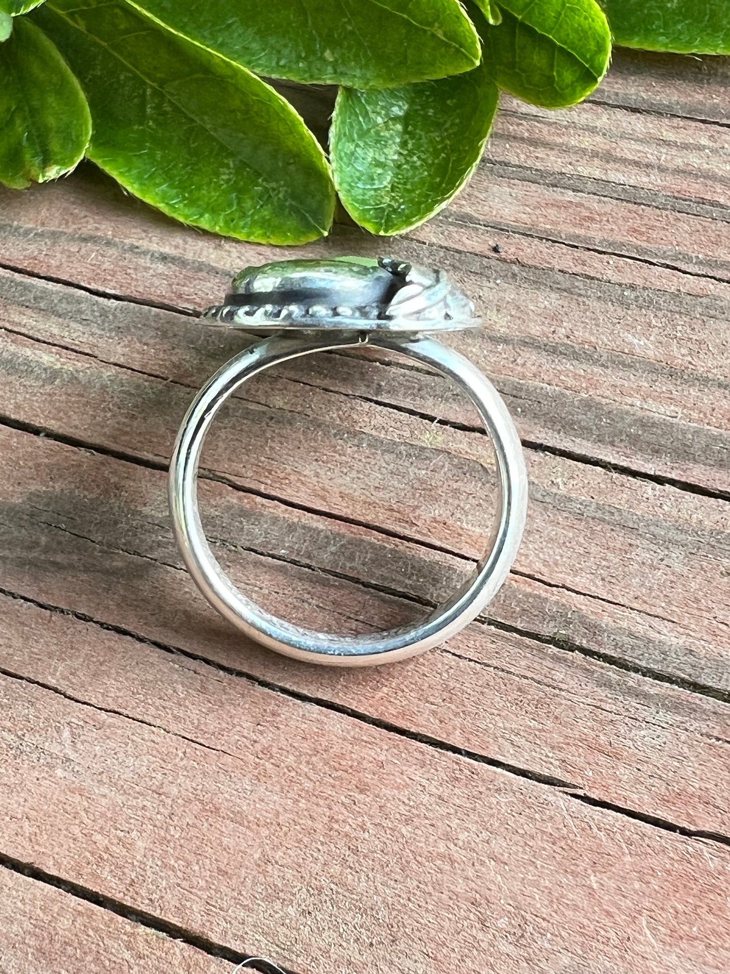 Sterling Silver and Turquoise Ring