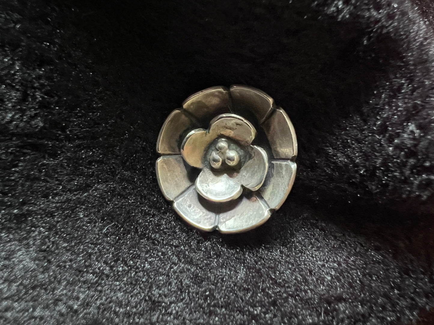 Sterling Silver Flower Pendant