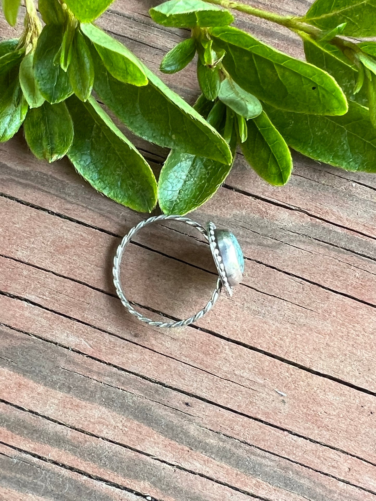 Sterling Silver and Turquoise Ring
