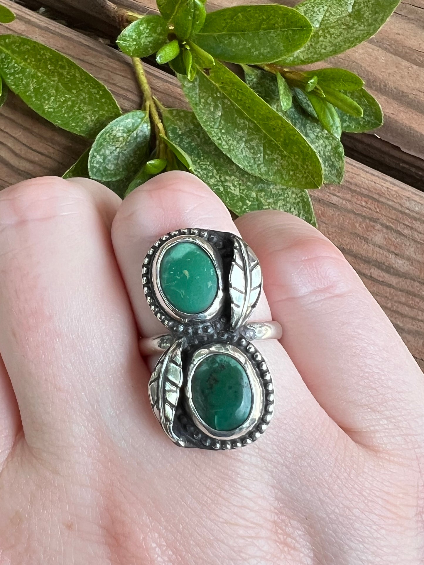 Sterling Silver and Turquoise Ring