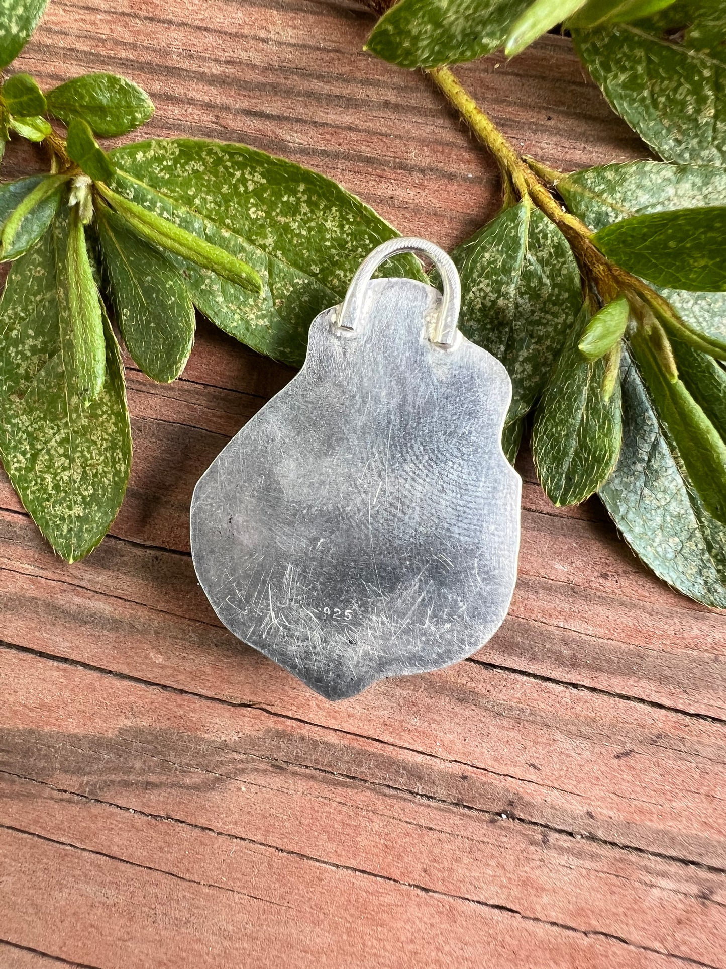 Sterling Silver and Turquoise Pendant