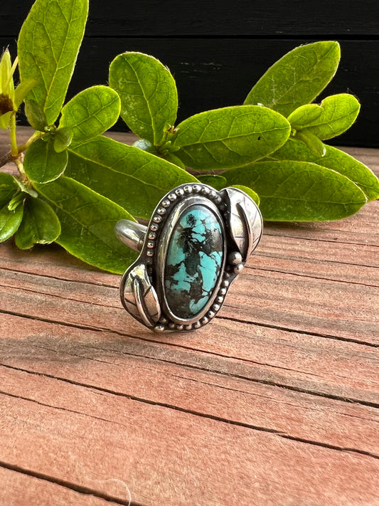 Sterling Silver and Turquoise Ring