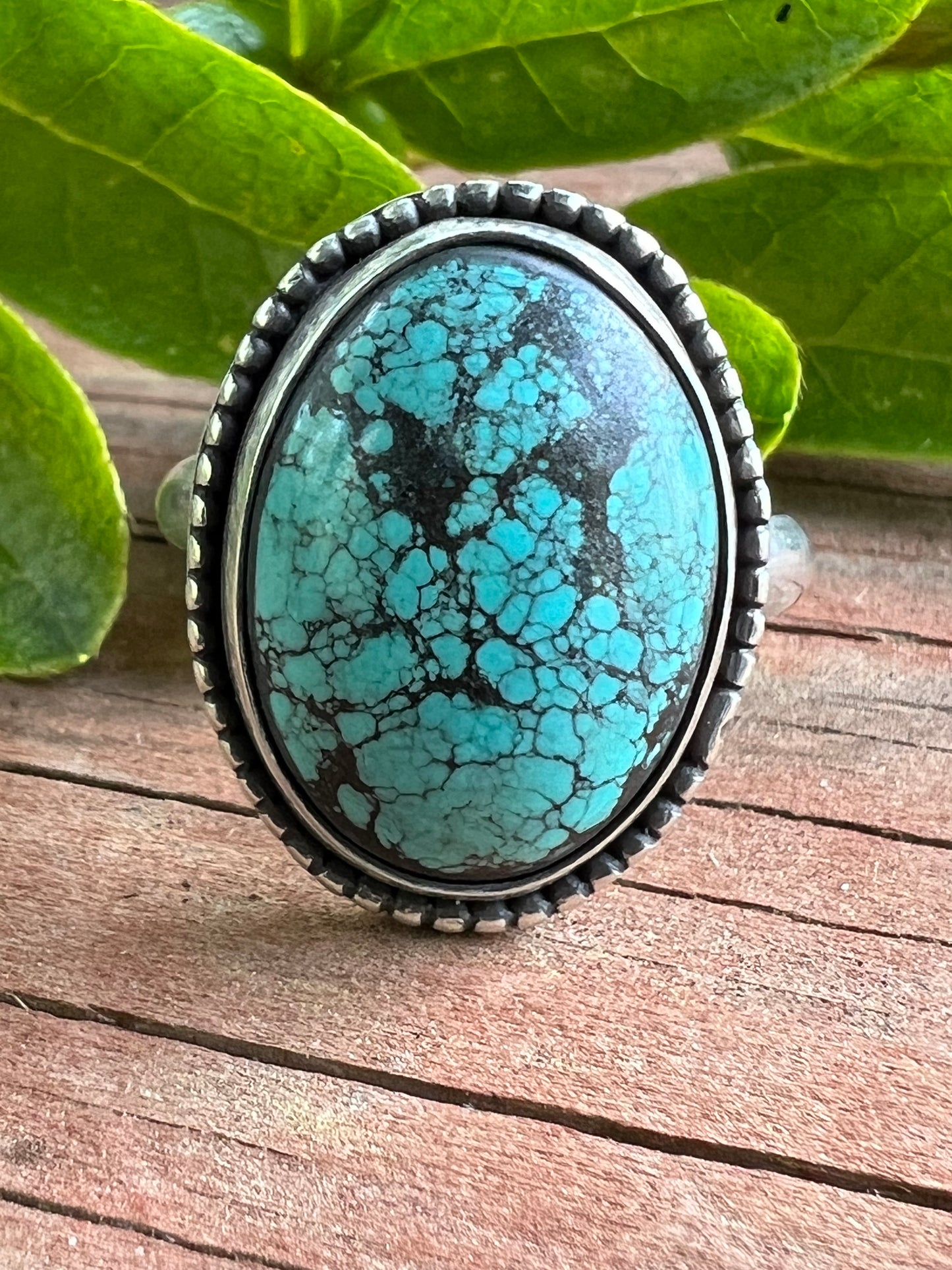 Sterling Silver and Turquoise Ring