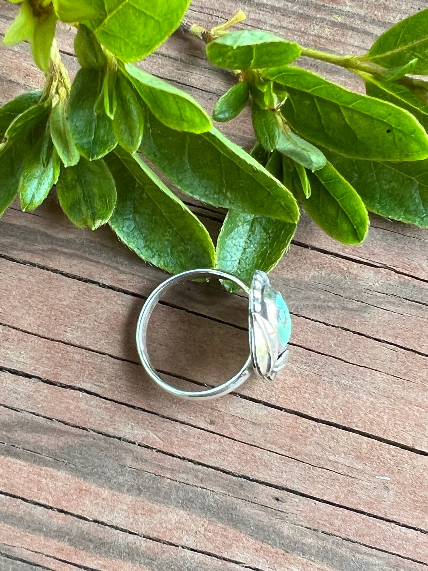 Sterling Silver and Turquoise Ring