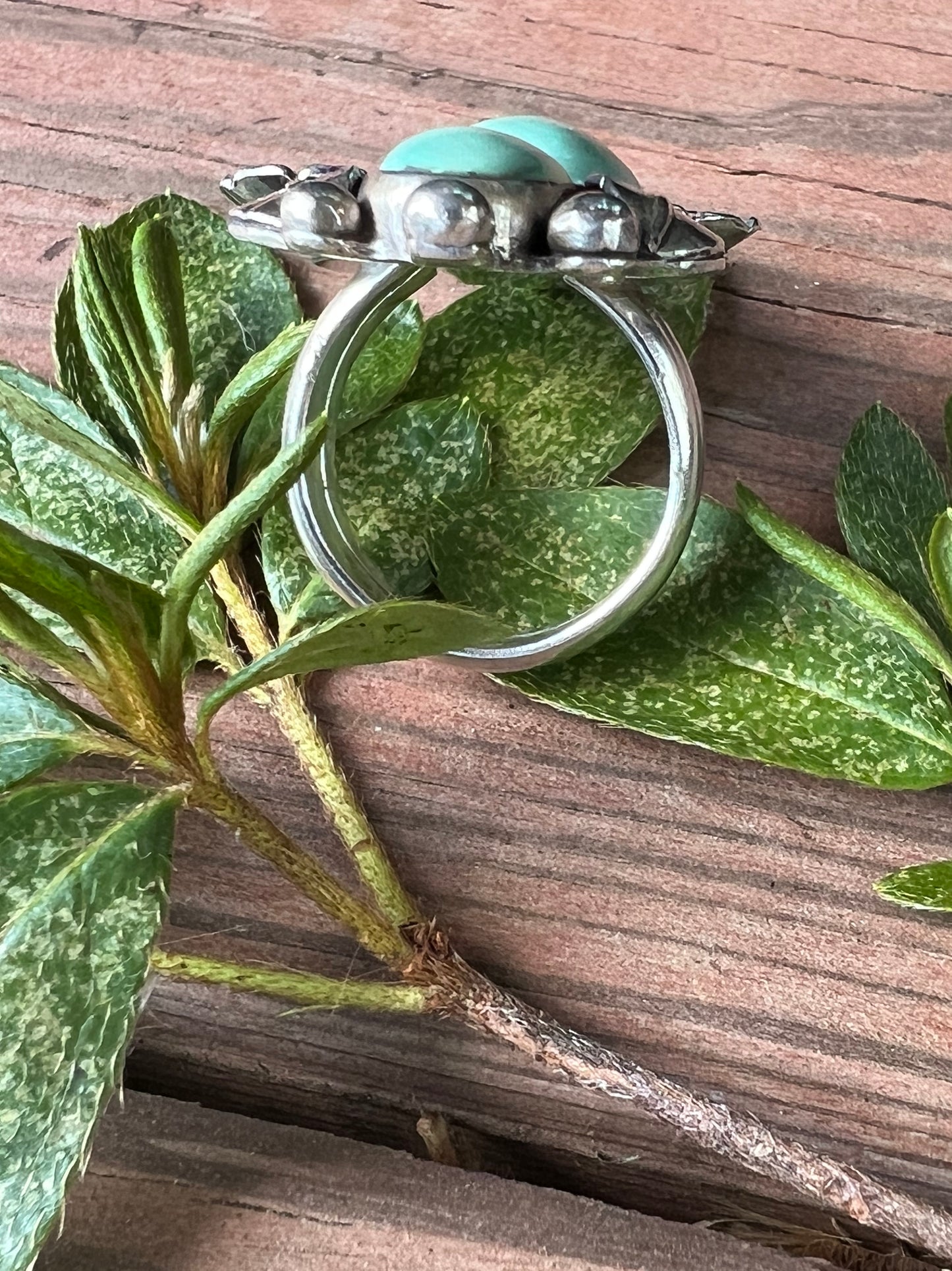 Sterling Silver and Turquoise Ring