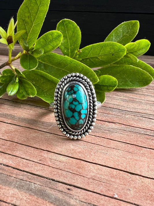 Sterling Silver and Turquoise Ring