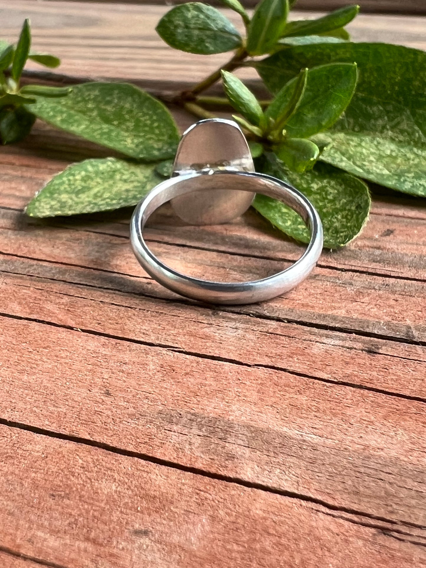 Sterling Silver and Pyrite Coffin Ring