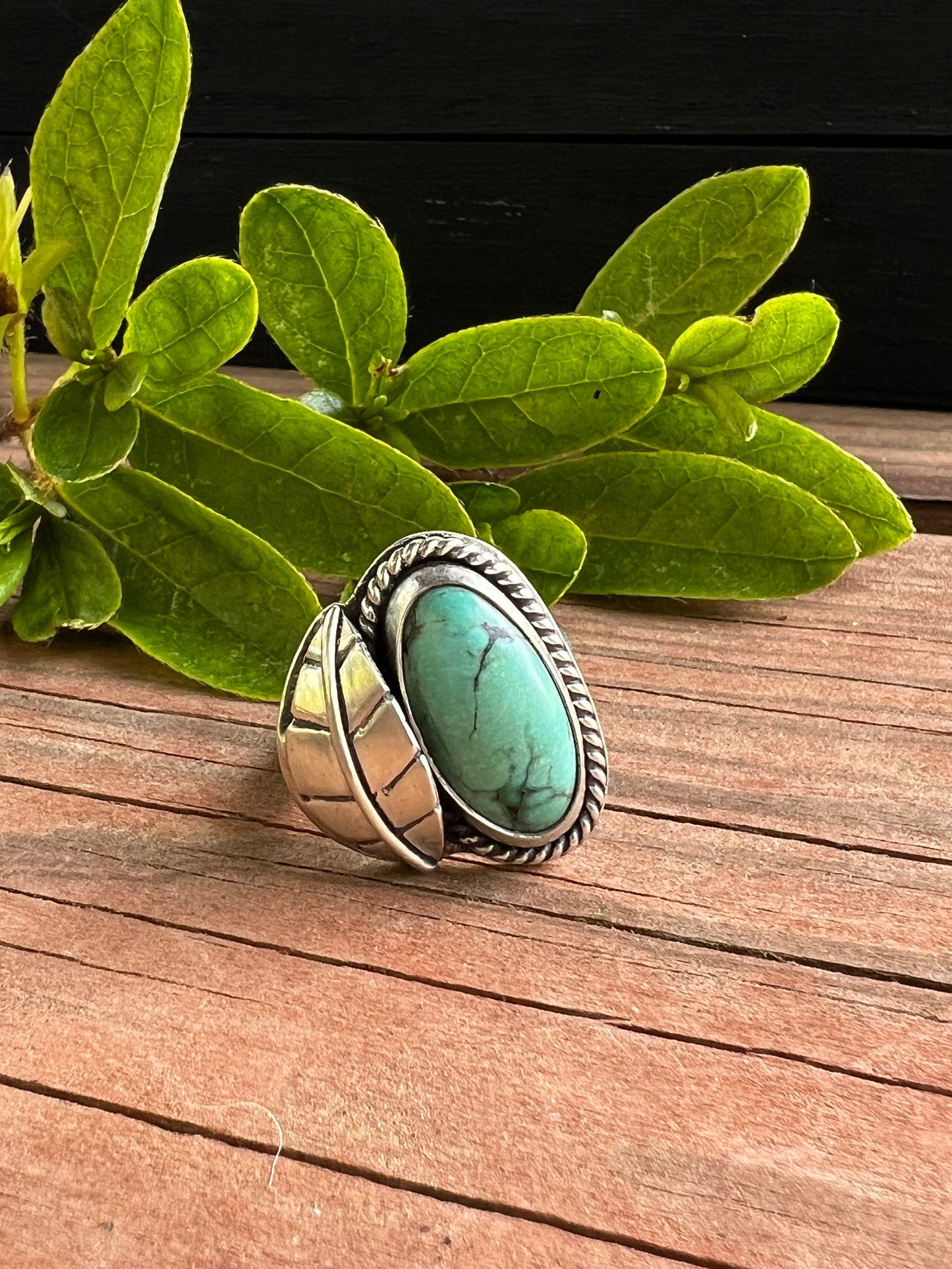 Sterling Silver and Turquoise Ring