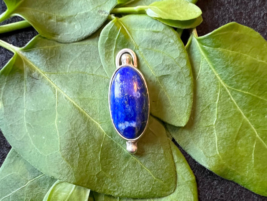Sterling Silver and Lapis Lazuli Pendant