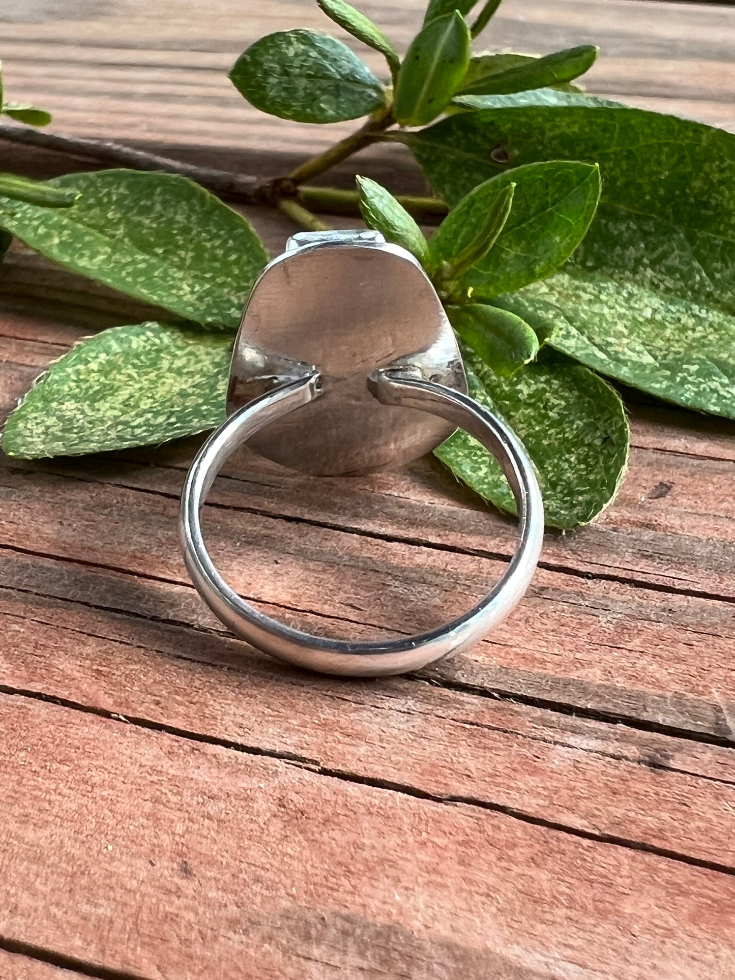 Sterling Silver and Pyrite Coffin Ring