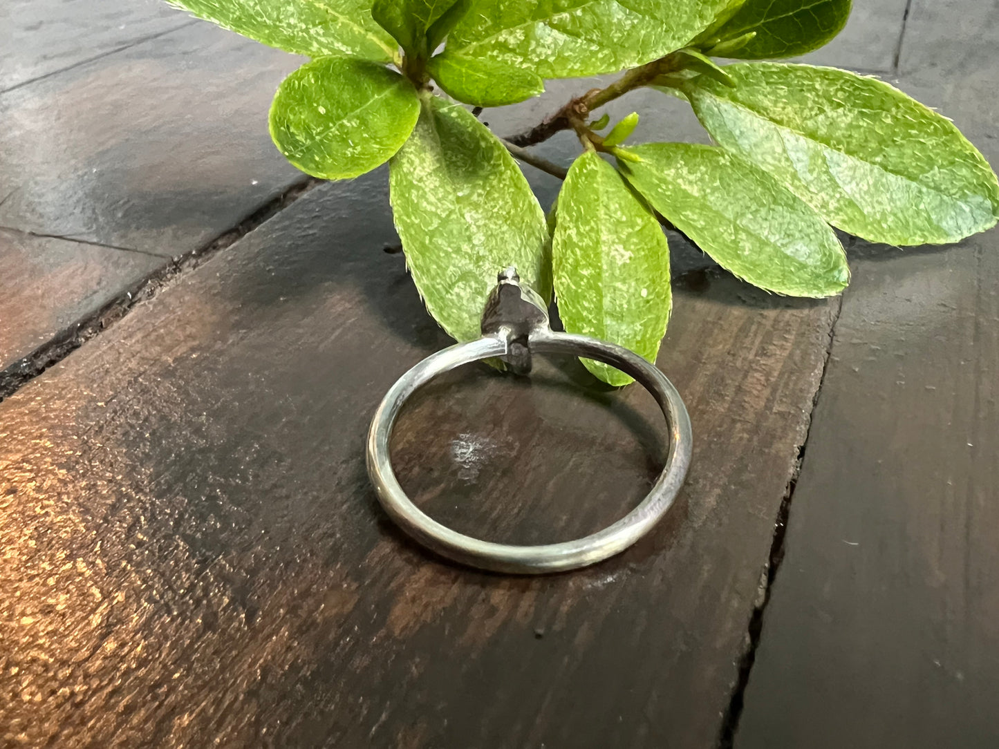 Sterling Silver and Opal Ring
