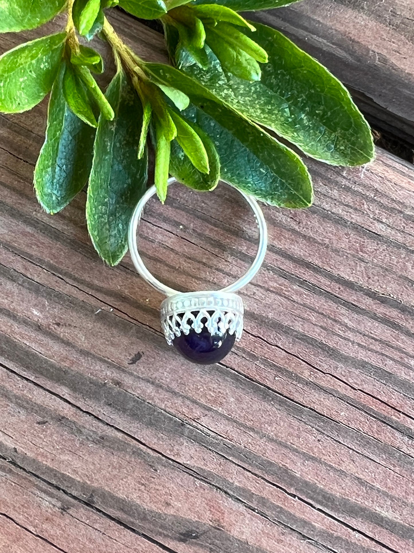 Sterling Silver and Amethyst Ring