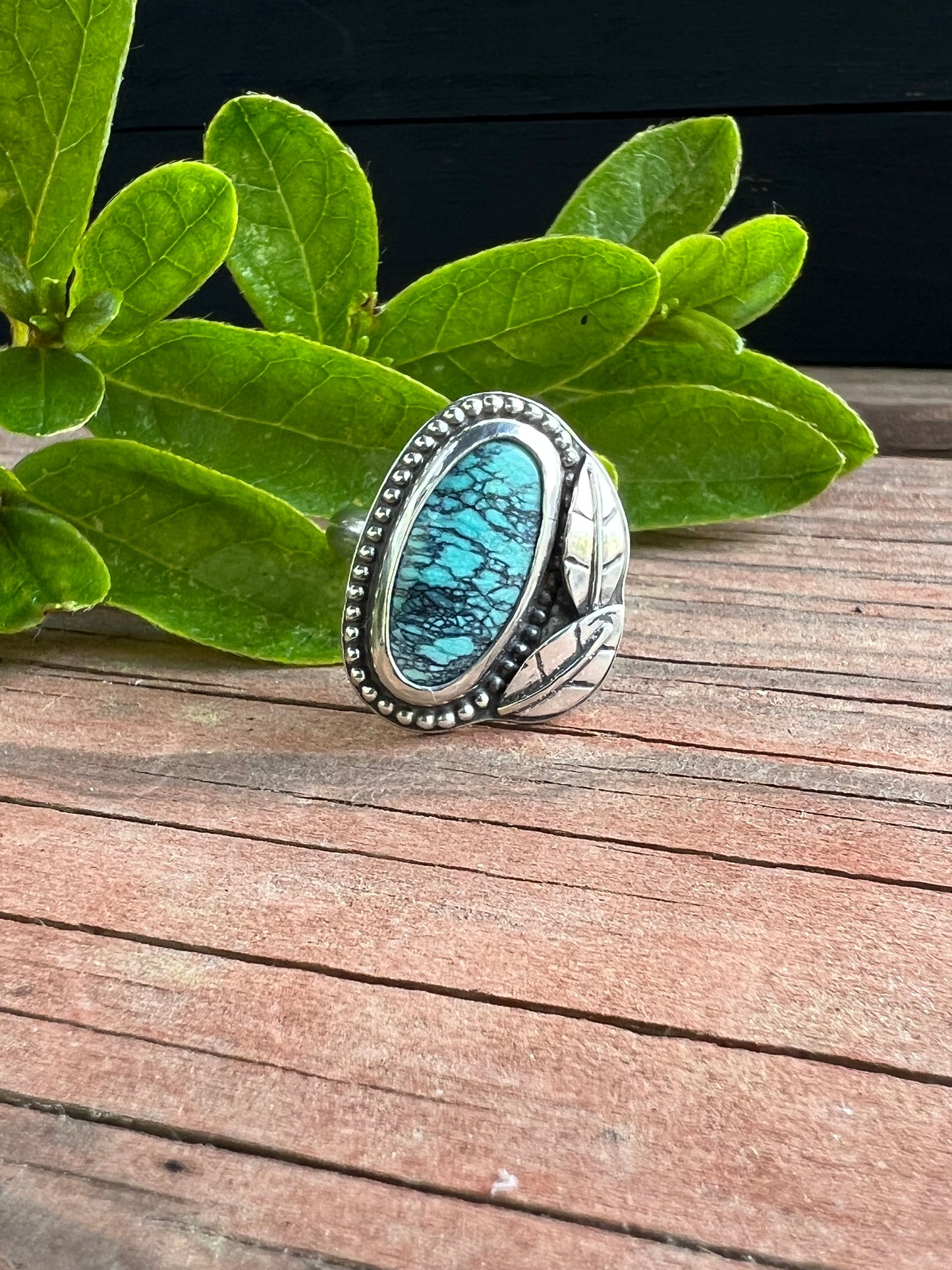 Sterling Silver and Turquoise Ring