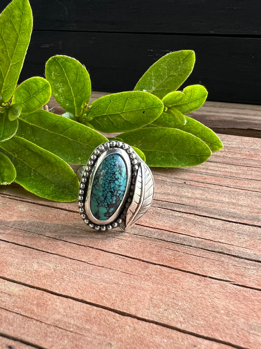 Sterling Silver and Turquoise Ring
