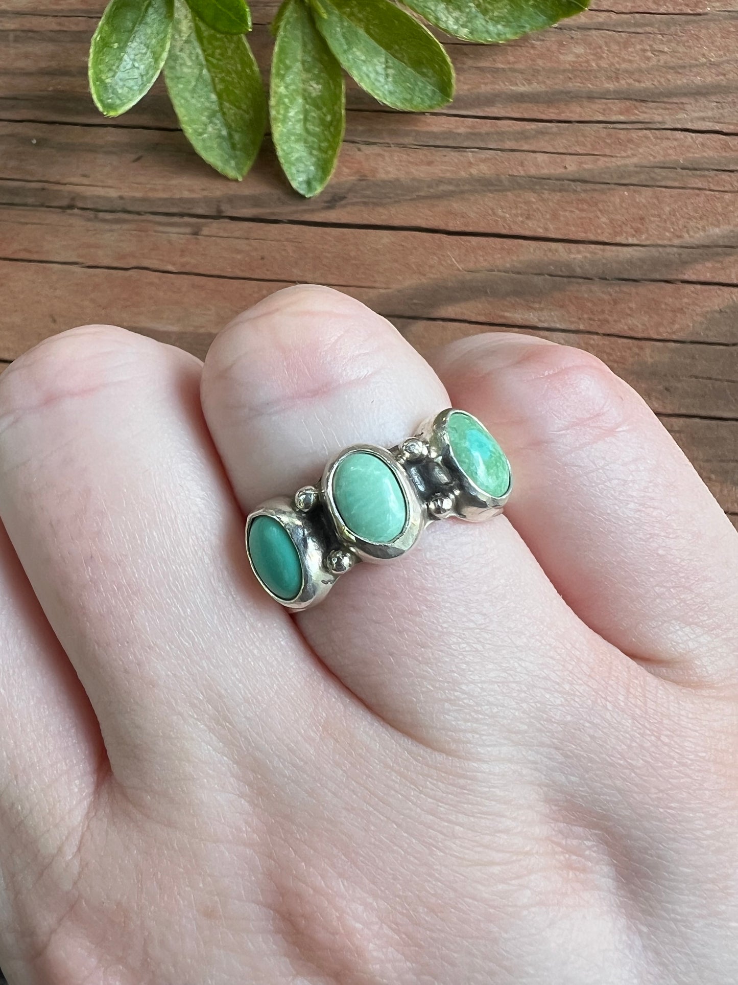 Sterling Silver and Turquoise Ring