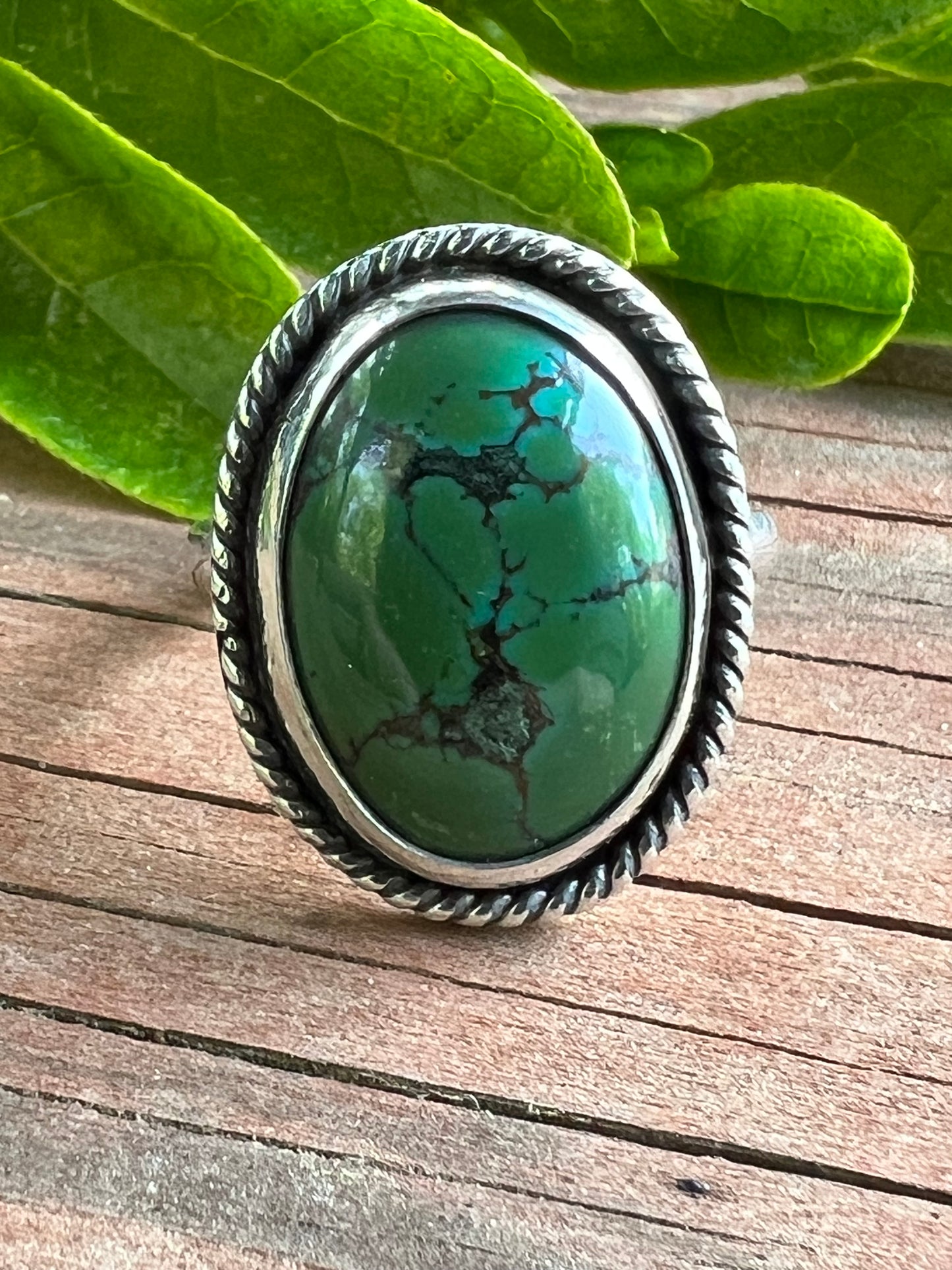 Sterling Silver and Turquoise Ring